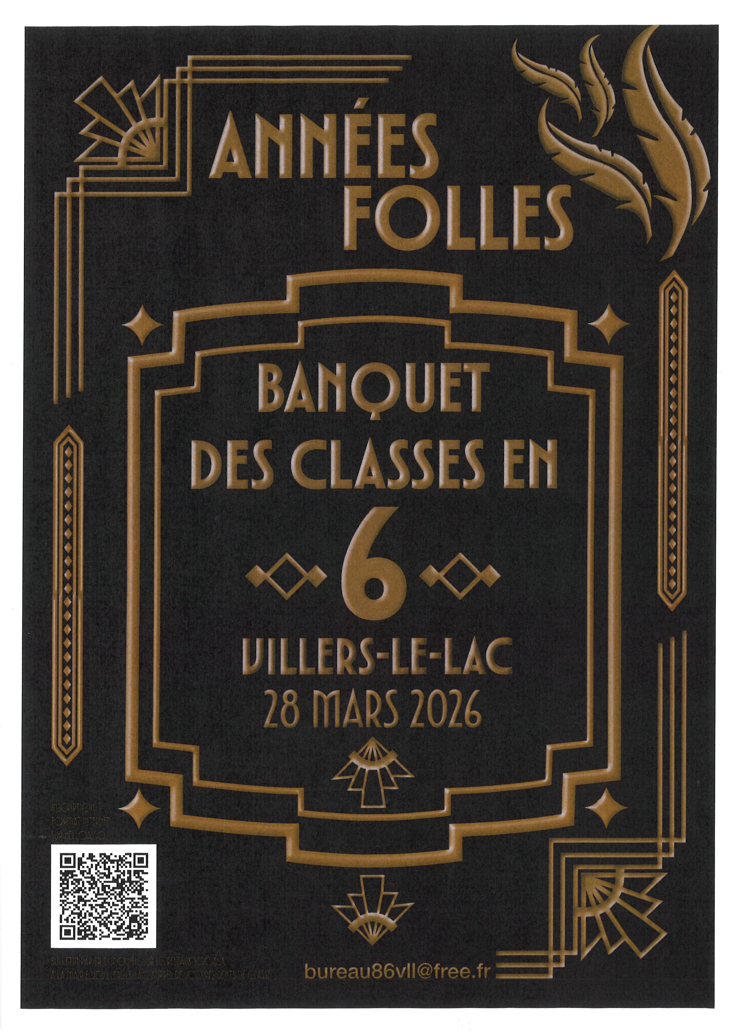 Affiche Banquet Des Classes