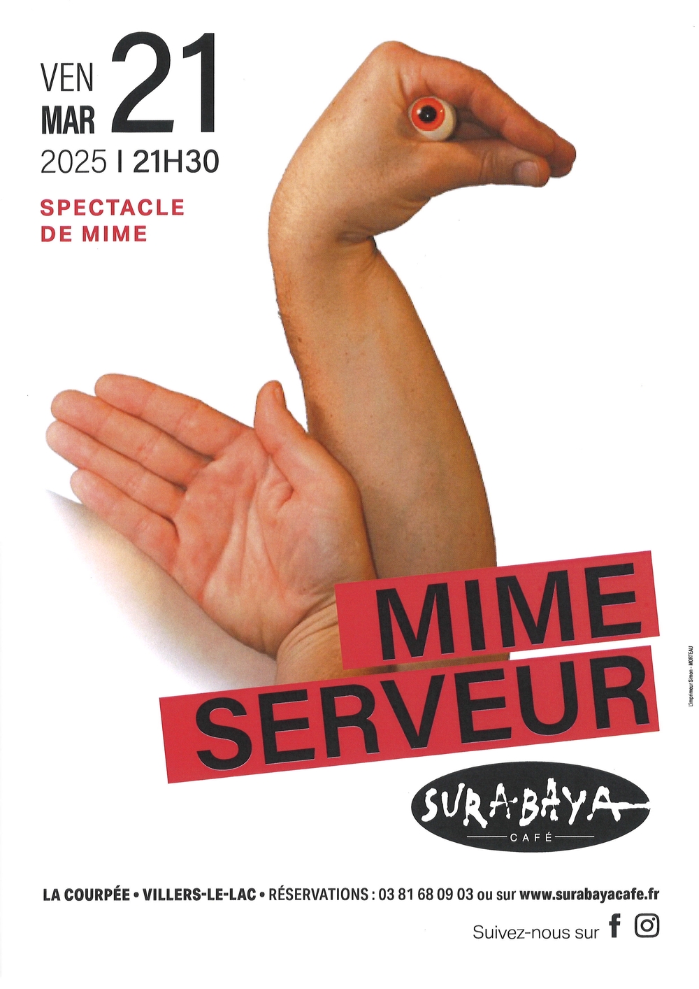 Mime Serveur - Surabaya Café 