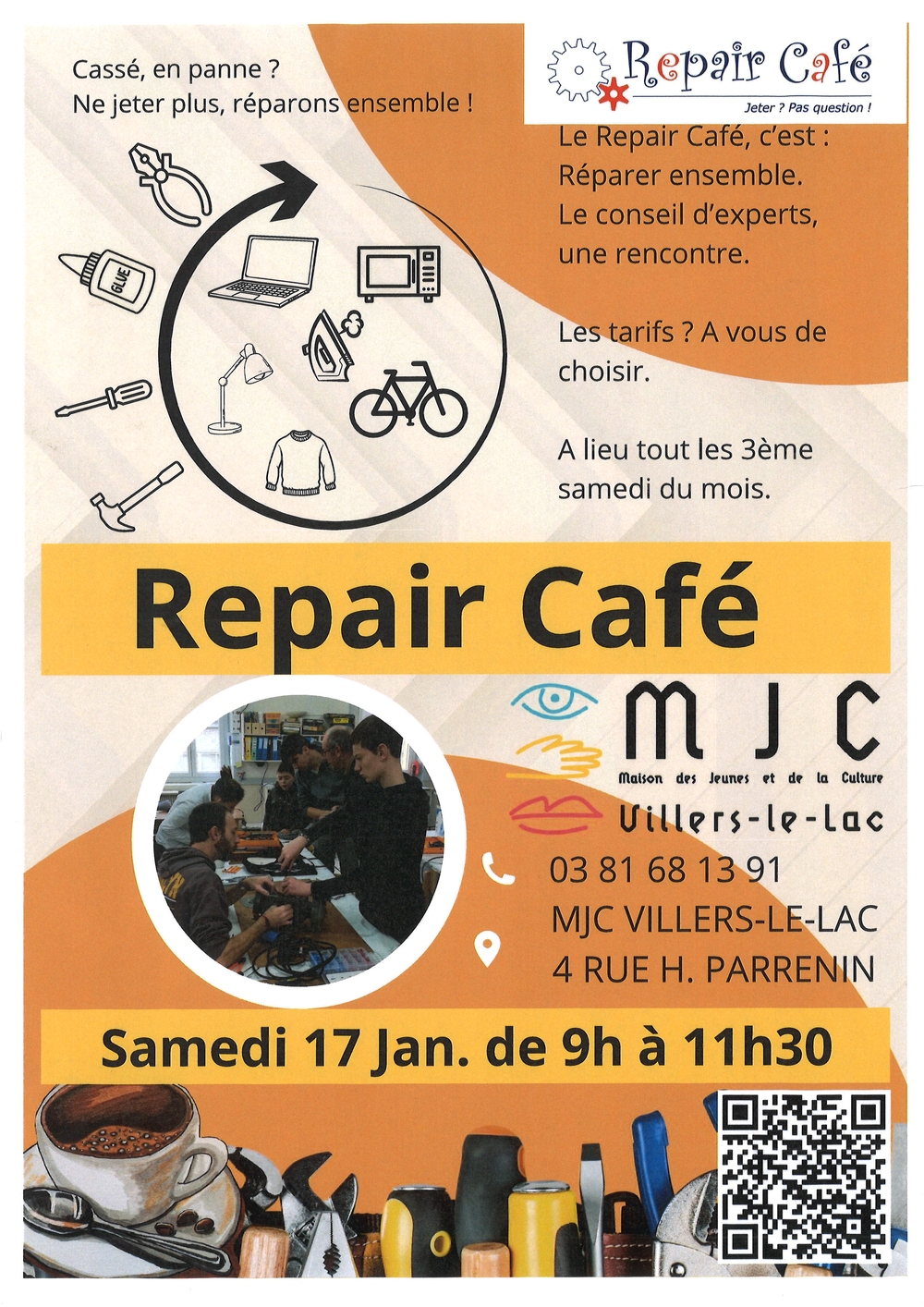 Repair Café - MJC