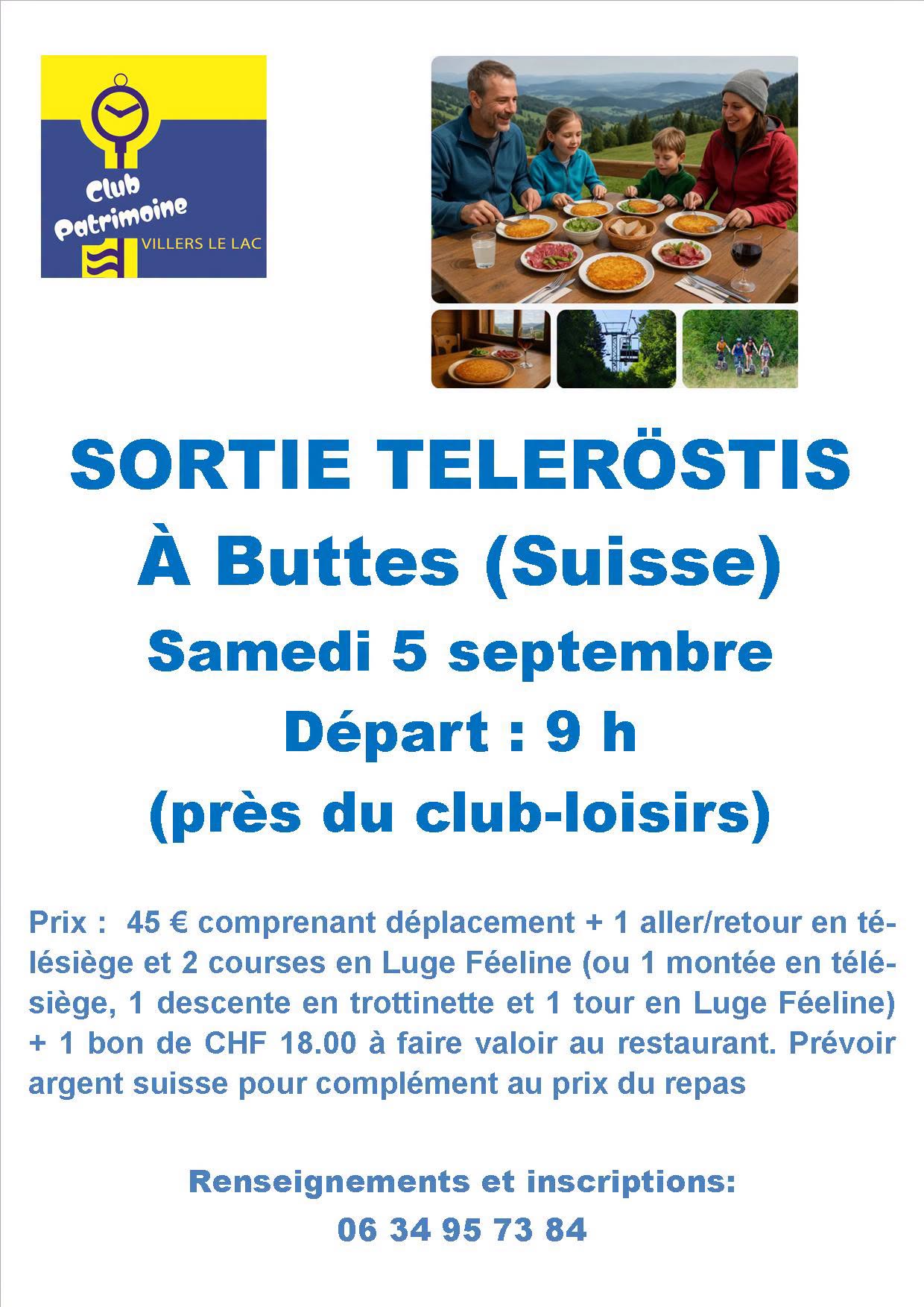 Sortie Chasseral Club Patrimoine
