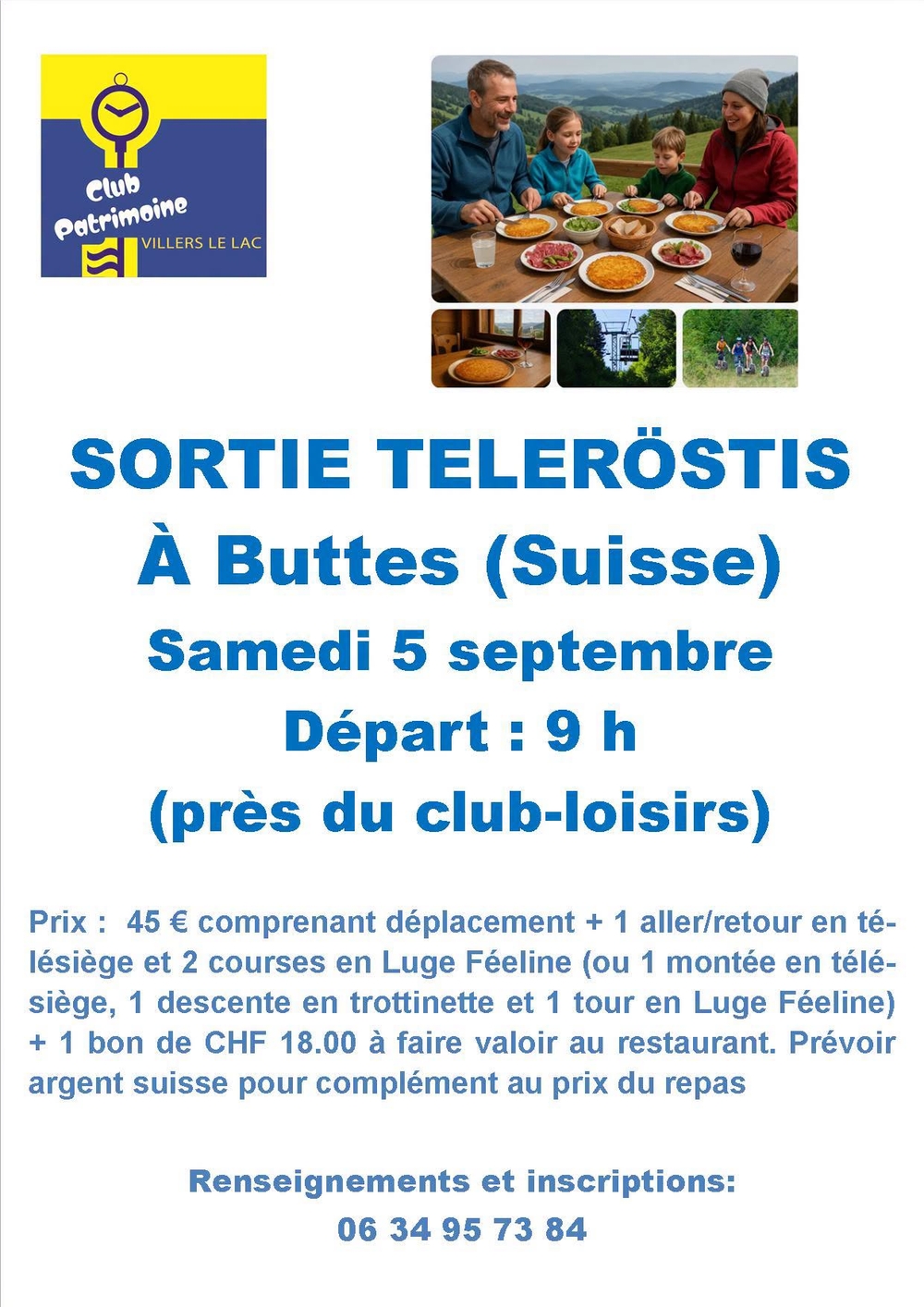 Sortie avec le Club Patrimoine