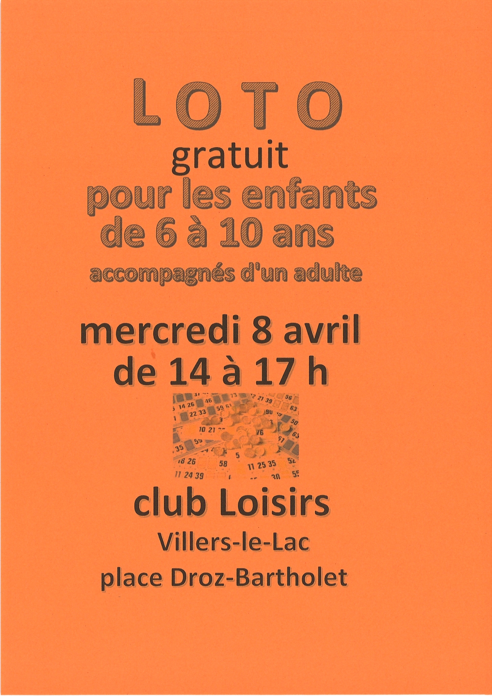 Loto des enfants