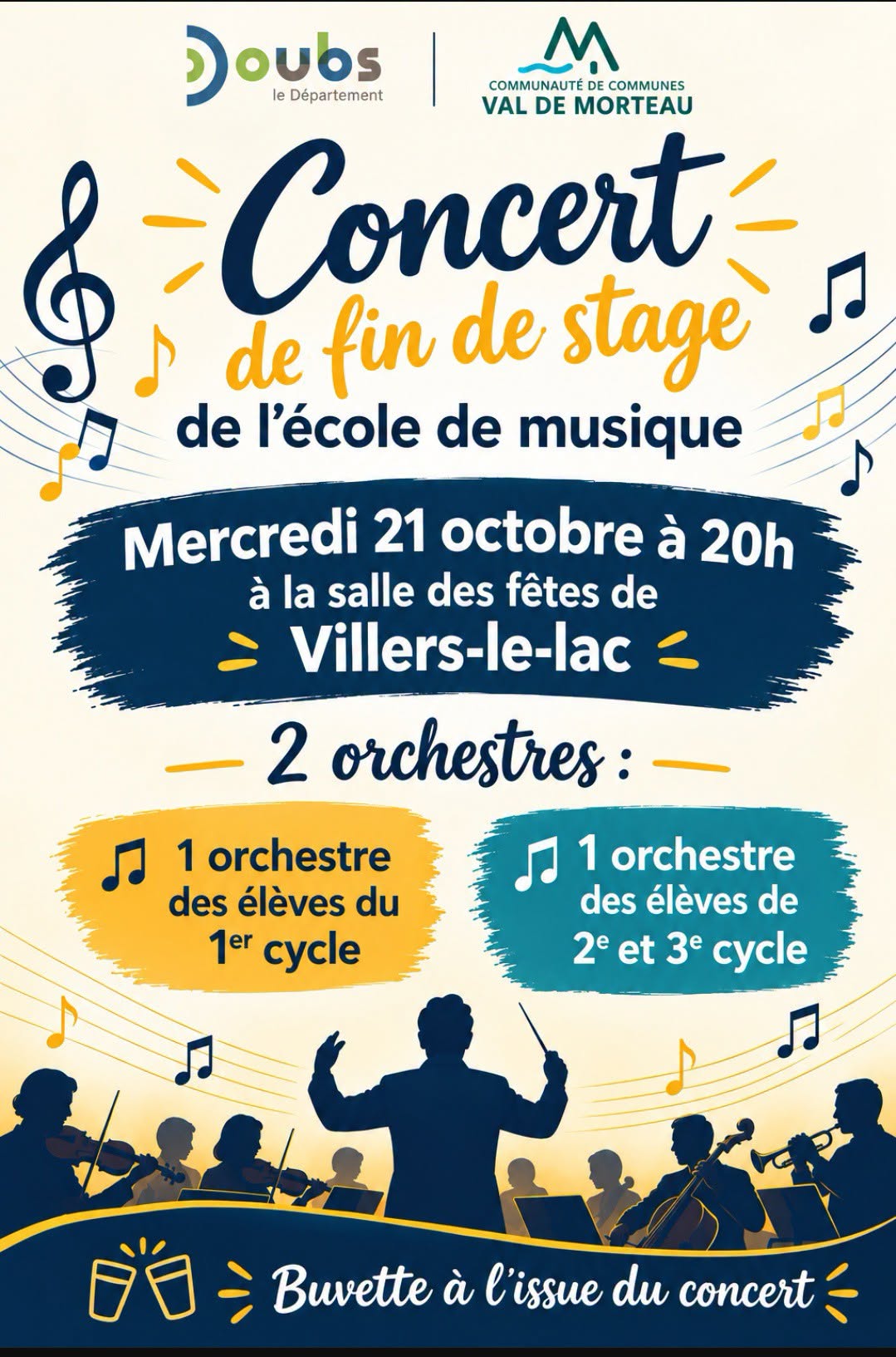Concert Ecole De Musique 21102026