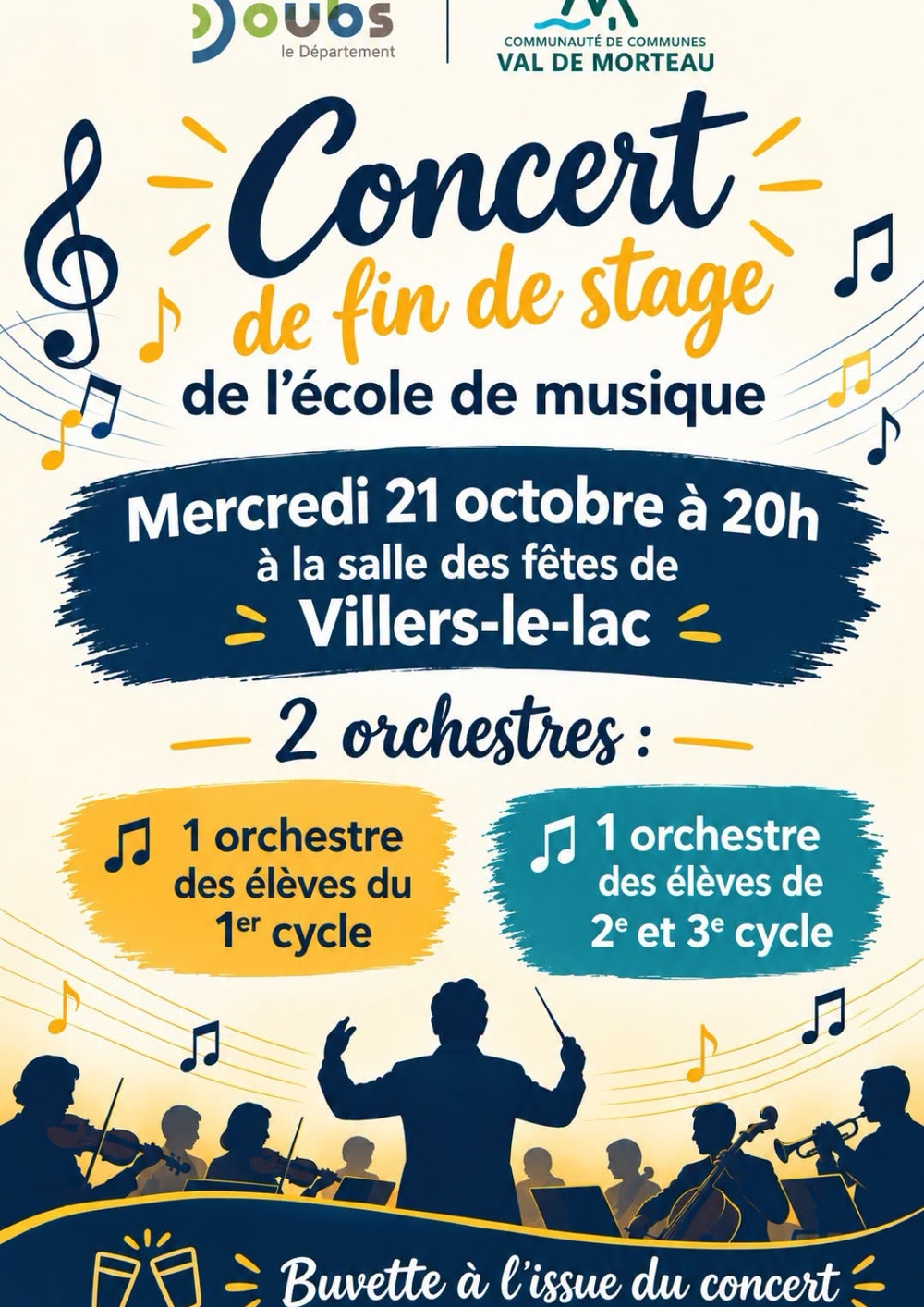 Concert de fin de stage