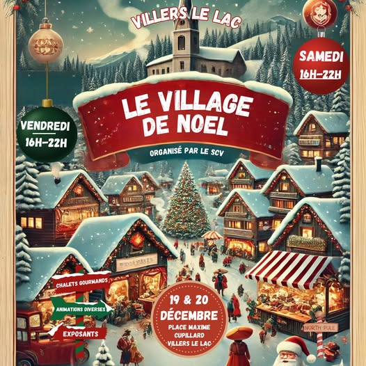 Scv Le Village De Noël