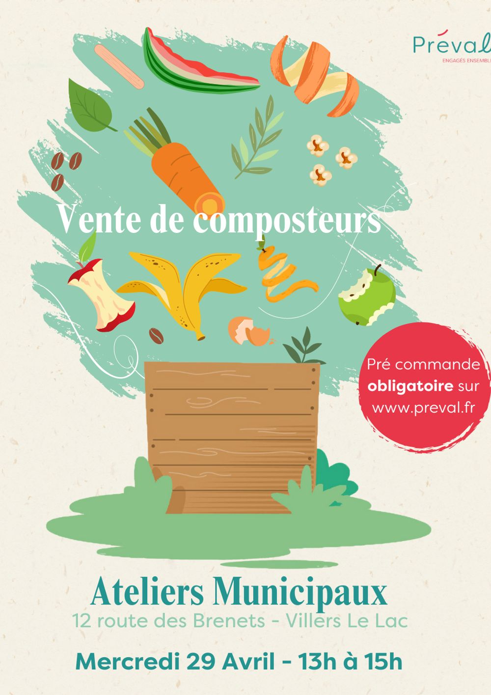 VENTE DE COMPOSTEURS