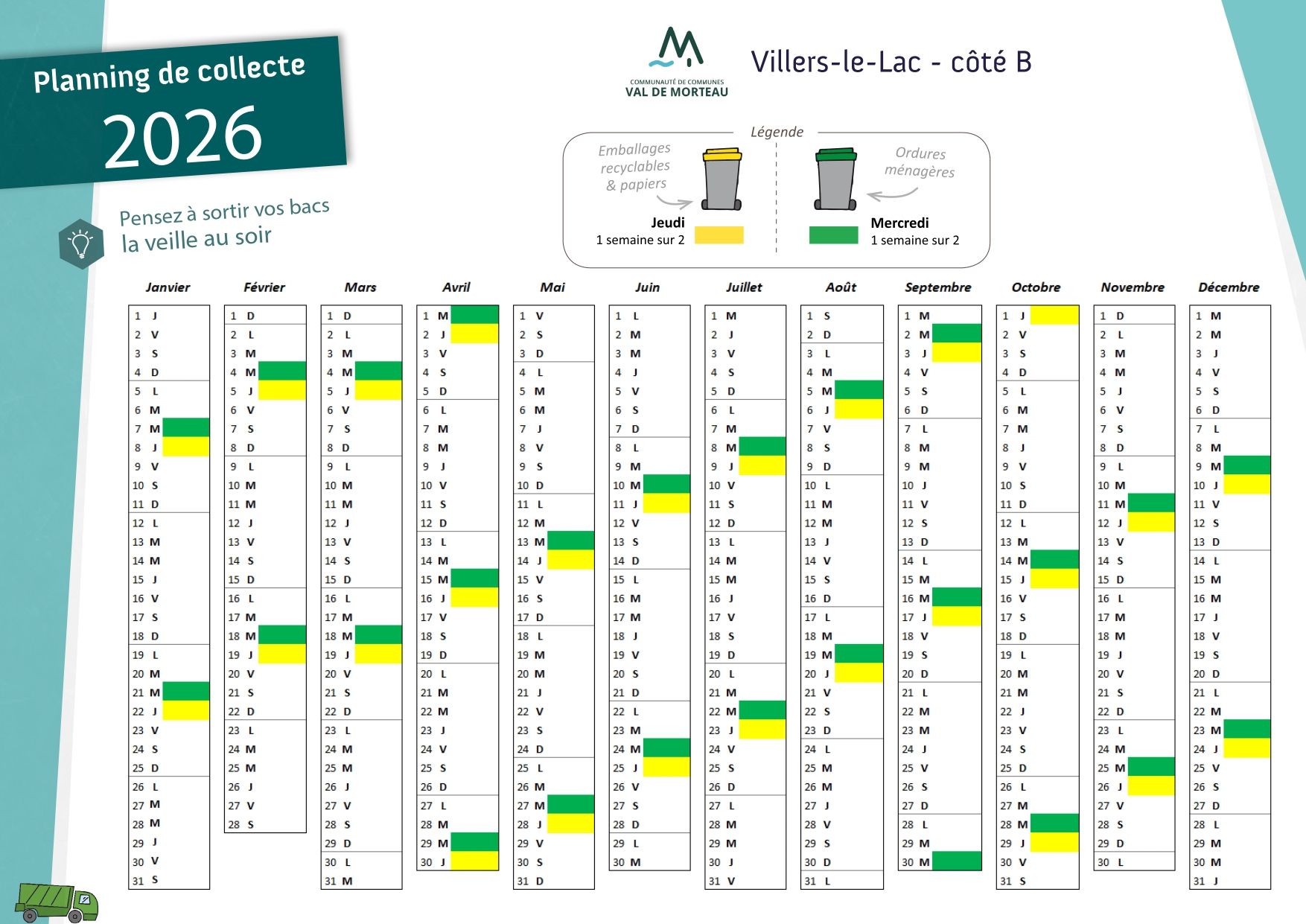 6. Calendriers Ccvm 2026   Villers Le Lac B Page 0002