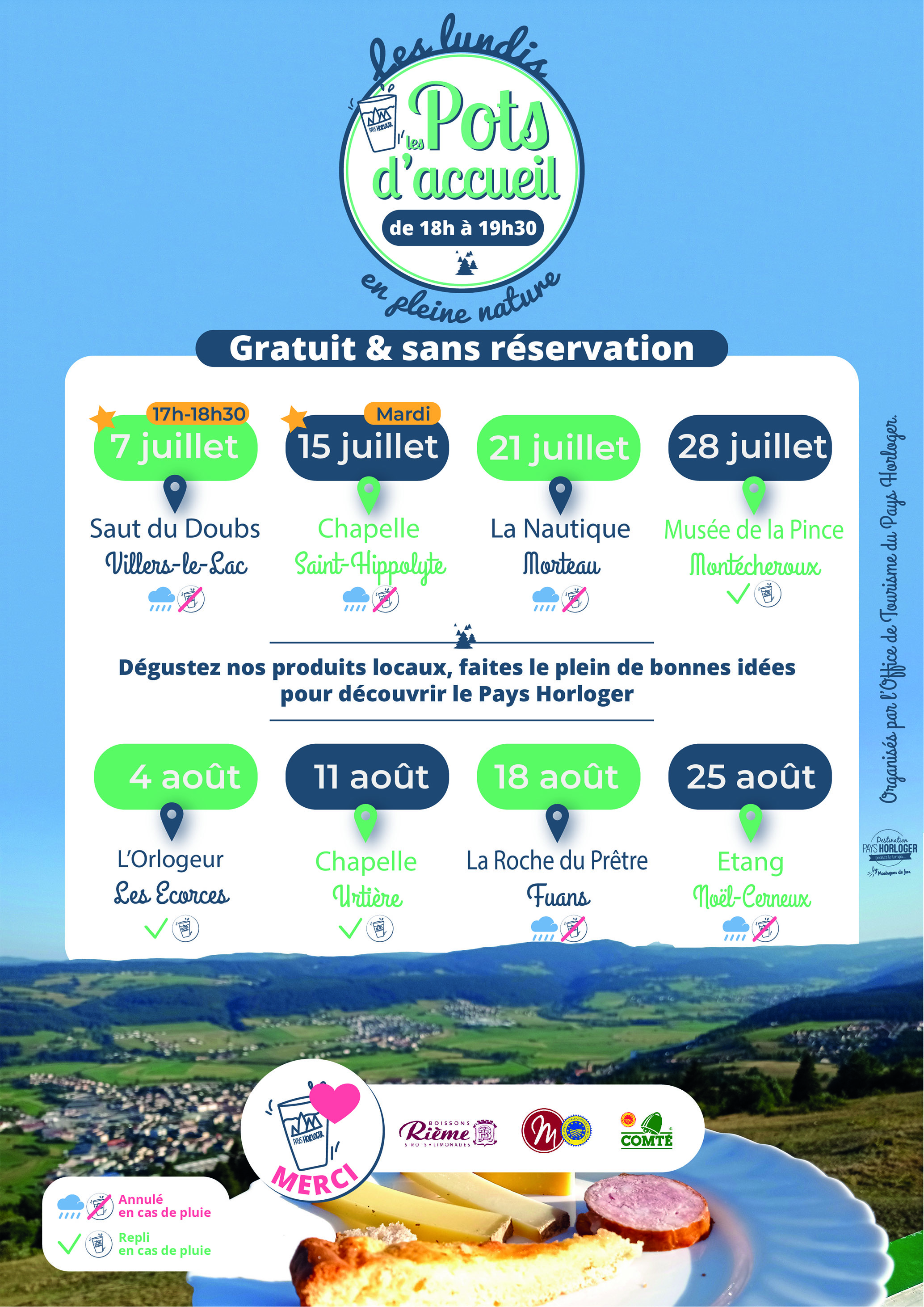 Affiche Pots Daccueil 2025