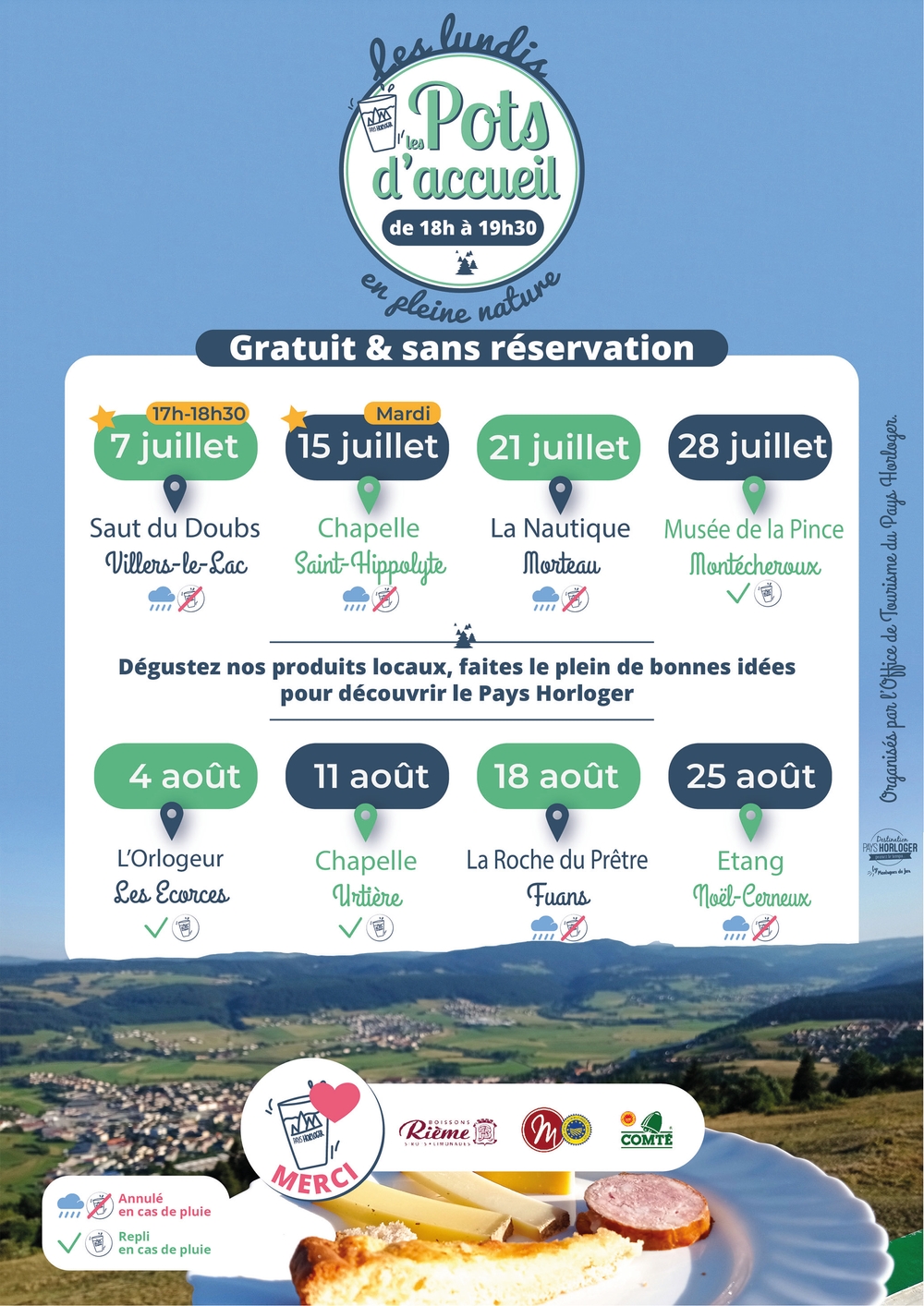 [OFFICE DE TOURISME - POTS D'ACCUEIL]