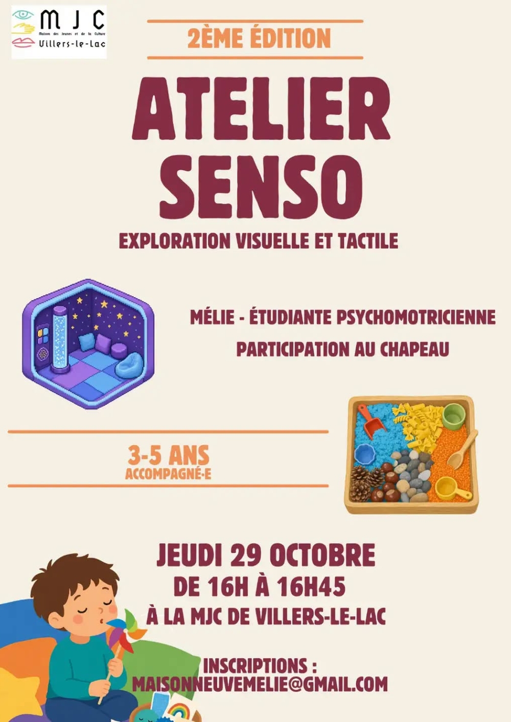 Atelier sensoriel