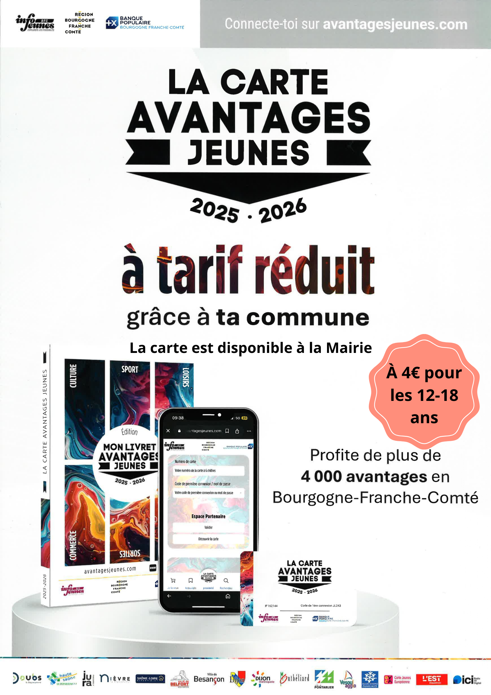 Affiche Carte Avatanages Jeunes 2