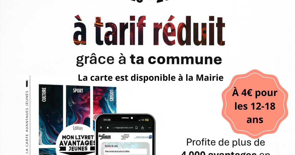[CARTE AVANTAGES JEUNES]