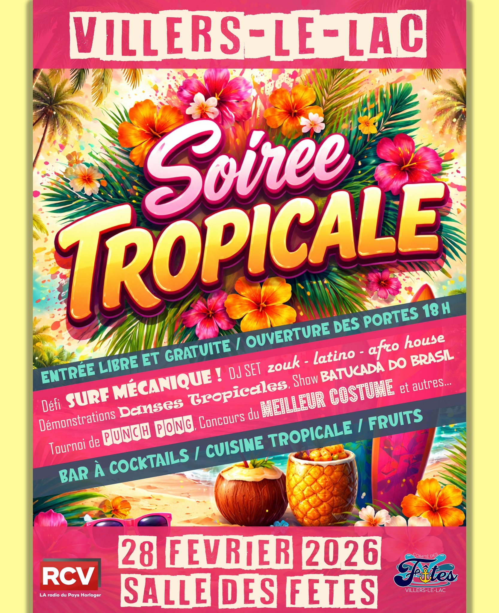 Cdf   Soiree Tropicale