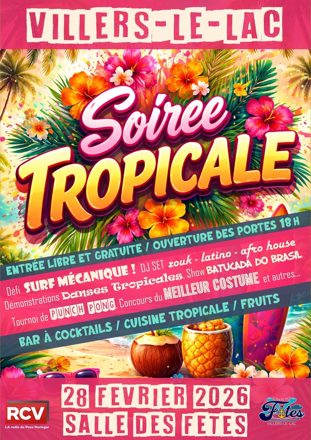 Soirée tropicale