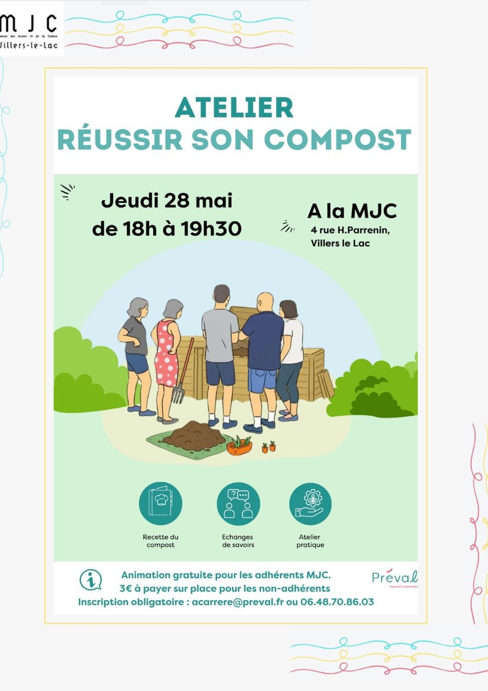 Atelier réussir son compost