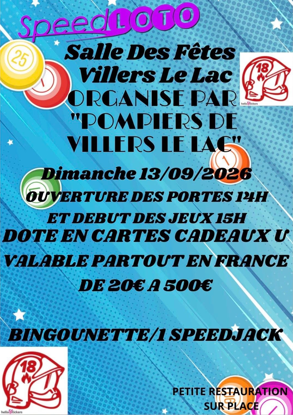 Loto des Pompiers
