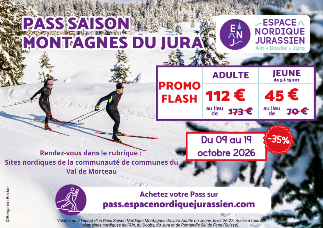Enj Pass Saison Montagnes Du Jura